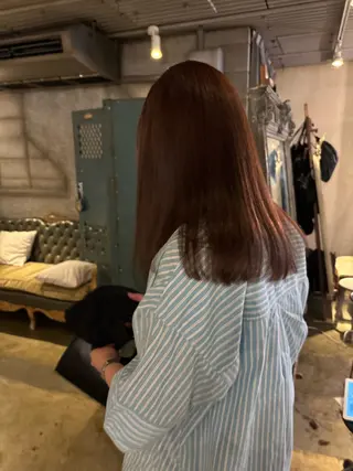 ロング 永山 萌文のヘアスタイル