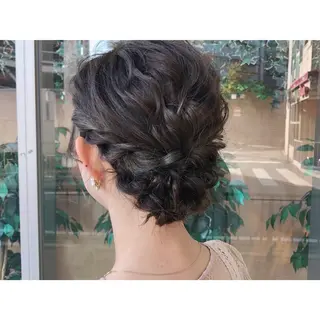 ミディアム カラー パーマ ヘアアレンジ マツエク・マツパ まつパ/まつエク Ci belleのマツエク・マツパデザイン