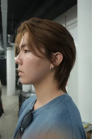 ミディアム メンズ 湖城 恵吾のヘアスタイル