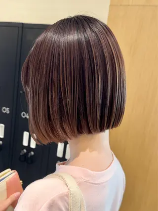 ショート カラー パーマ ヘアアレンジ 美髪矯正/髪質改善 カラー✨️Velのヘアスタイル