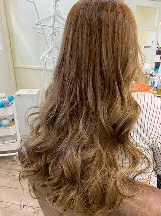 ロング カラー WEST OLAND 安藤のヘアスタイル