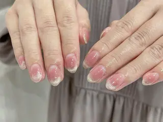 ネイル Shis_🦄shi 韓国風キラキラネイルのネイルデザイン