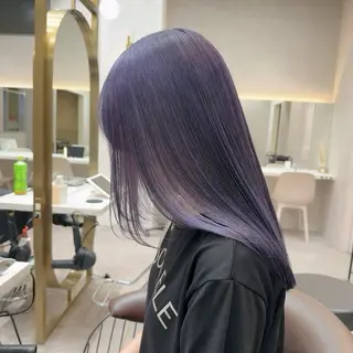 カラー nao 艶カラー🌙* :ﾟのヘアスタイル