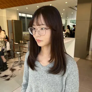 ミディアム カラー 髪質改善カラー/ボブ 🌻Mutsumiのヘアスタイル