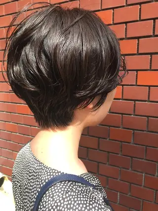 ショート さの あやねのヘアスタイル