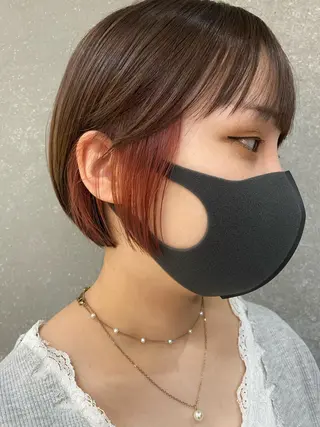 ショート カラー 渋谷/ボブ×髪質改善 輝来のヘアスタイル