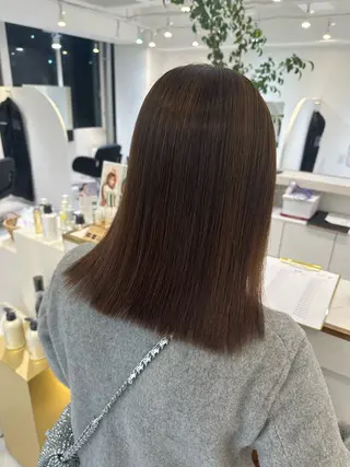 ミディアム Emuest心斎橋 SAKIのヘアスタイル