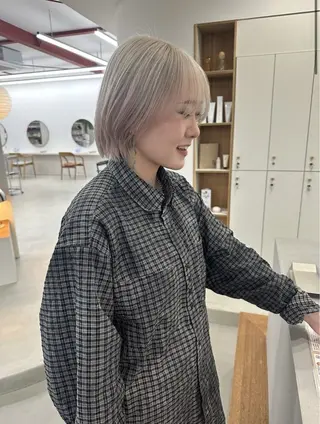 カラー ハイトーンカラー 🥣🫧Sanaのヘアスタイル