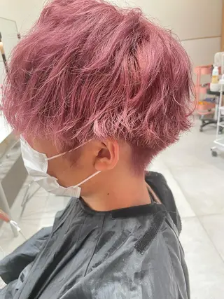 カラー レイヤー/顔周り /透明感/TAKUのヘアスタイル