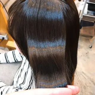 セミロング カラー 🌈限定価格🌈 鈴木　瑛輔のヘアスタイル
