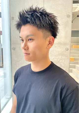 ショート 白濱 友樹のヘアスタイル