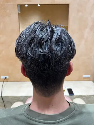 パーマ メンズ hamashima mireiのヘアスタイル