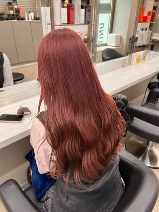 セミロング 💖札幌カラー 指名No.1💖玲奈のヘアスタイル