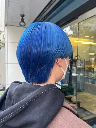 ショート 坂谷 BUCKS/縮毛矯正のヘアスタイル