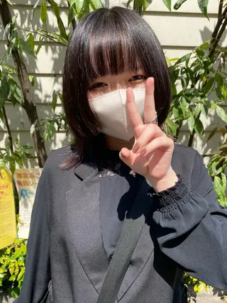 ミディアム カラー 口コミ150件超え 💬☘️笹岡航太のヘアスタイル