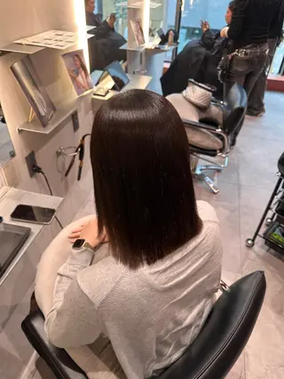 ミディアム ✨ハイトーンカラー 💫ayumuのヘアスタイル