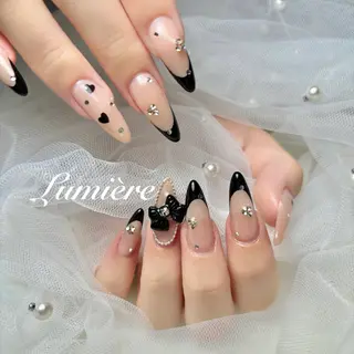 ネイル Lumière｜ ロング｜ワンホンのネイルデザイン