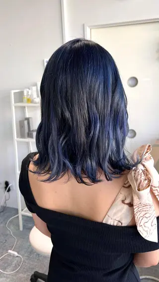ミディアム カラー カラー特化美容師 💎EIKI💎のヘアスタイル