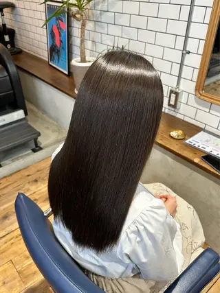ロング 縮毛矯正＆髪質改善 特化/ゆいのヘアスタイル