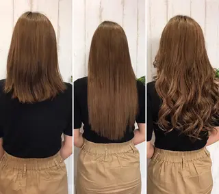 ロング チビ編み込みエクステ シールEXどぅ〜すのヘアスタイル