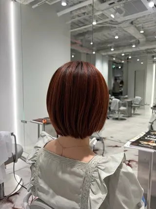 ショート レイヤー♡ 石川優奈のヘアスタイル