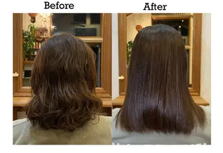 ミディアム 勝村 優二郞のヘアスタイル