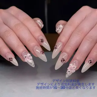 ネイル JIN 168 新大久保のネイルデザイン