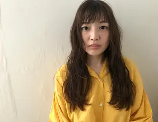 ロング 貫洞 大介のヘアスタイル