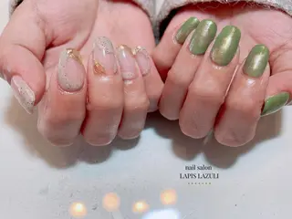 ネイル nail salon ラピスラズリのネイルデザイン