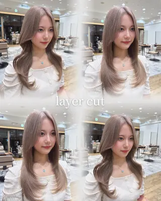ロング カラー レイヤー/韓国ヘア 💎石戸谷のヘアスタイル