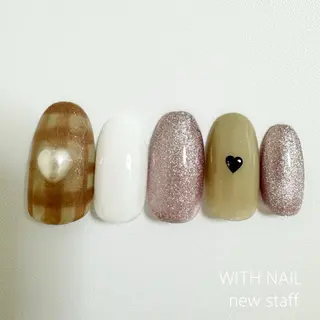 ネイル WITH  NAIL ネイリストのネイルデザイン