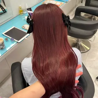 カラー akari🎀🤍 ガーリーstyleのヘアスタイル