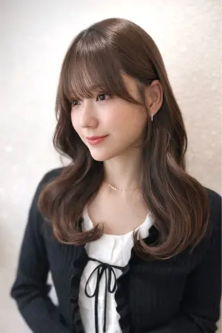 ロング 韓国ヘア/レイヤー/ 前髪/髪質改善/石川のヘアスタイル