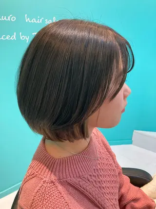 ショート 🫧透明感✨ブリーチ 💫ダメージレス🫧のヘアスタイル