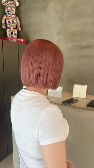 ショート ADDICTION所属・川野 百恵のヘアスタイル