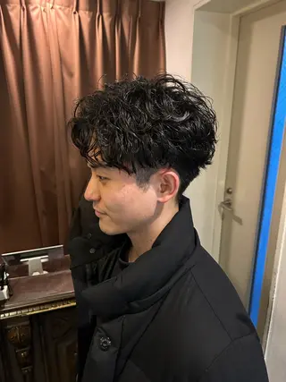 パーマ 小澤 一稀のヘアスタイル