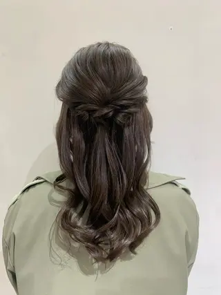 ヘアアレンジ デジタルパーマ🫧 韓国風ヘア🫧サクラのヘアスタイル