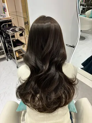 ロング カラー 後藤 瑠菜のヘアスタイル