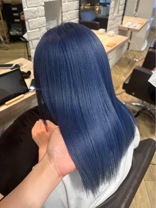 ロング 川畑 心子のヘアスタイル