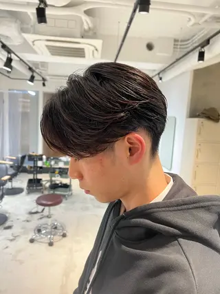 ミディアム パーマ メンズ メンズカットパーマ ✂️ JOYAのヘアスタイル