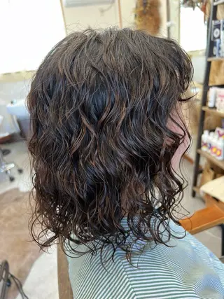 パーマ hair works raptureのヘアスタイル