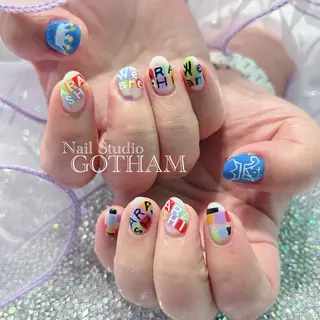ネイル 高円寺駅からすぐ🌈 ネイルGOTHAMのネイルデザイン