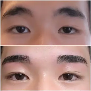アイブロウ メンズ 🦈Mana🦈 紬麦　栄店のマツエク・マツパデザイン