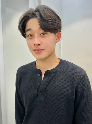 メンズ メンズパーマ/波巻き 桜井凌平のヘアスタイル