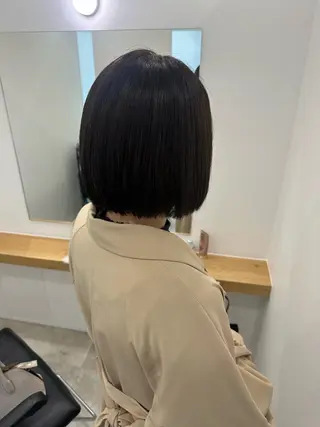 ショート カラー レイヤー/ナチュラル 💐nao.のヘアスタイル