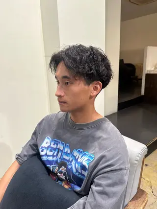 パーマ メンズ ✨髪質改善/ 縮毛矯正✨ケント🌳のヘアスタイル