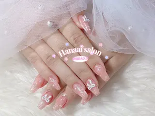 ミディアム Hanaai Salon新宿店のネイルデザイン