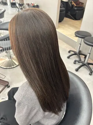カラー 縮毛矯正/カラ ー/艶髪🌻ひな🌻のヘアスタイル