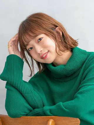 ショート カラー 💎ハイライトカラー /髪質改善カラー💎のヘアスタイル