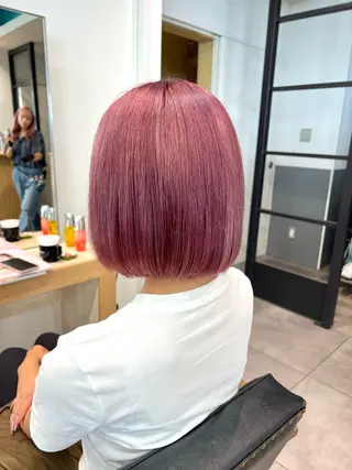 ショート カラー 🌞レイヤー×カラー 前川那津美🌞のヘアスタイル